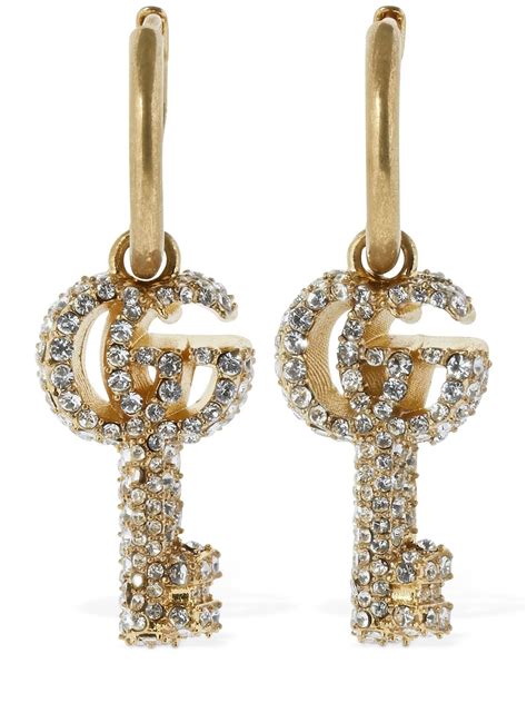 gucci ring womens double g|Gucci Double G hoop earrings.